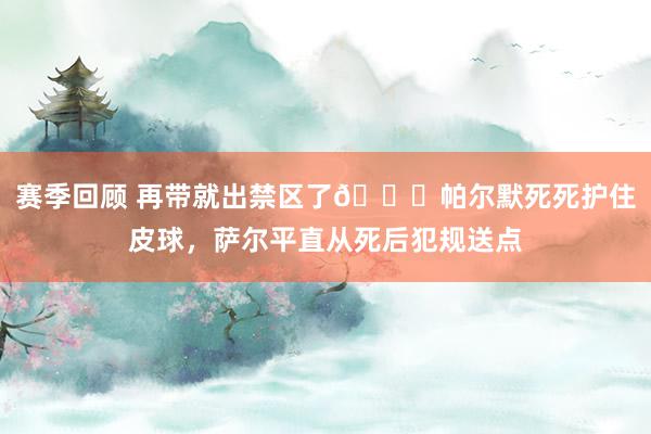 赛季回顾 再带就出禁区了😂帕尔默死死护住皮球，萨尔平直从死后犯规送点