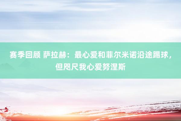 赛季回顾 萨拉赫：最心爱和菲尔米诺沿途踢球，但咫尺我心爱努涅斯