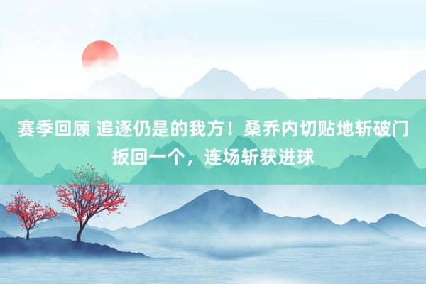 赛季回顾 追逐仍是的我方！桑乔内切贴地斩破门扳回一个，连场斩获进球